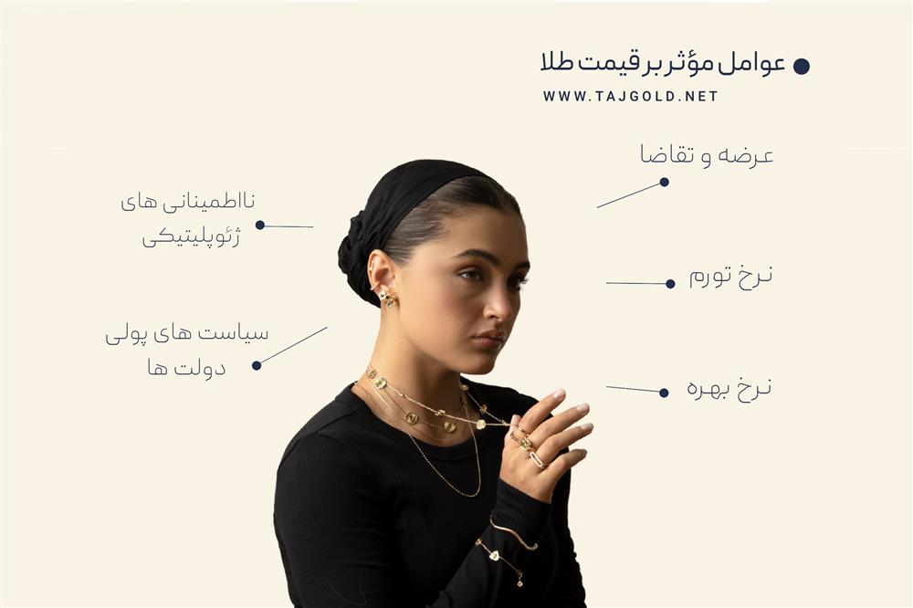 عوامل موثر بر قیمت طلا